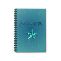 Your Voice Matters Spiral Notebook — Teal Star Ruled Journal for Inspiration & Self-Reflection